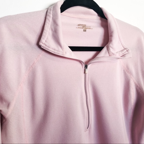 Patagonia half-zip pink base layer pullover, XL - Picture 5 of 7